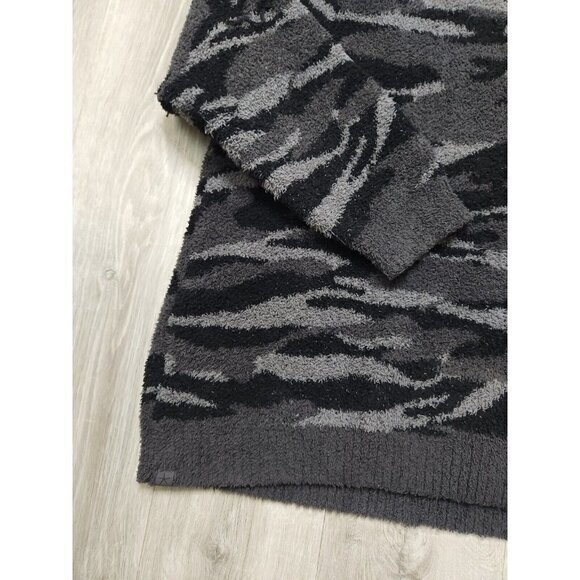 Barefoot Dreams Seaside Camo‎ Crewneck Cozychic Knit Sweater Womens 2X - Picture 6 of 9